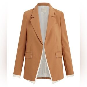 Favorite Daughter Kelly Blazer Tan Size Medium Like New